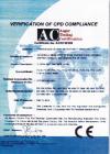 Verification of CPD Compliance Certificate
