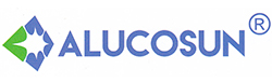 โลโก้ แผ่นคอมโพสิต Alucosun อลูโคซัน 4 มม. solid metallic ลายไม้