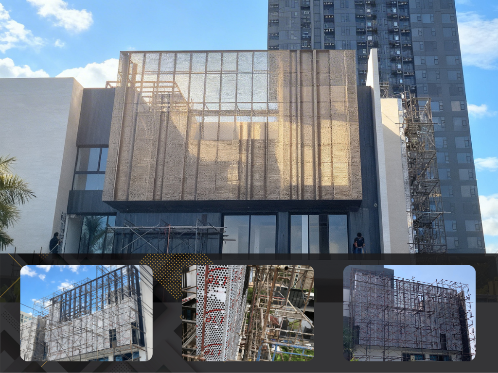 แผ่นอลูมิเนียมคอมโพสิตฉลุลาย ภาพลักษณ์โดดเด่น เพิ่มความเป็นส่วนตัว