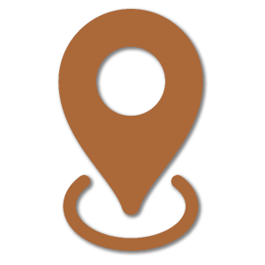 ไอคอนตำแหน่งที่ตั้ง ติดต่อ สยามอินเตอร์ คอมโพสิท สีส้ม